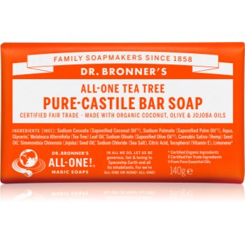 Dr. Bronner’s Tea Tree săpun solid - imagine 2